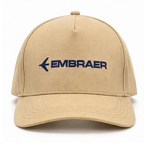 Boné Bege Embraer