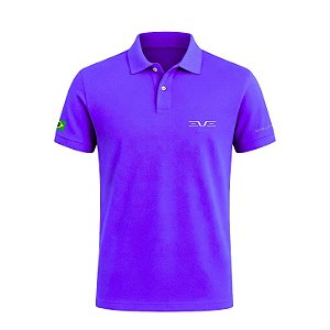 Camisa Polo Lilás EVE