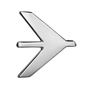 PIN Logo Embraer Niquelado