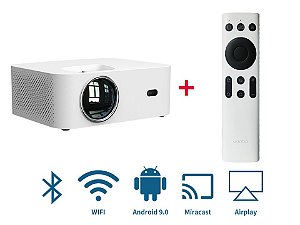 Projetor Holografico Xiaomi Wanbo X1 Pro 5.000 Lumens Wifi Integrado