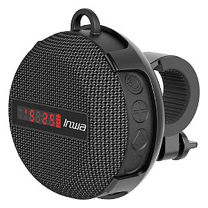 Caixa de Som Bluetooth Bike Suporte Guidão