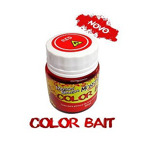Tinta Monster 3X Color Bait Red 30ml