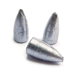 Chumbo Bullet TNT Fishing - Diversos pesos (Pack com 4)
