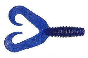 Grub Double Tail 6cm Zoody Fishing - Pack com 2