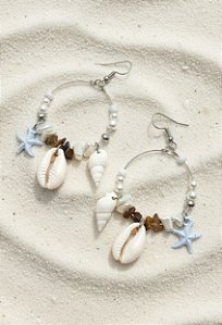 Brinco Sereia Janaína