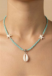 Colar Brisa Marinha - Buzios e Estrela do Mar