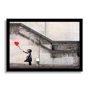 Quadro Banksy Balloon Girl
