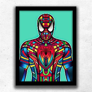 Quadro Decorativo Homem Aranha Vintage Marvel