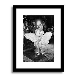 Quadro Decorativo Marilyn Monroe White Dress To The Wind