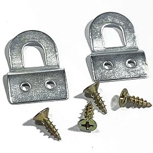 Pendurador De Quadros Alheta N2 Com Parafusos 100 Unid.