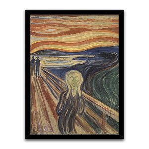 Quadro Decorativo - O Grito Edvard Munch EDV01