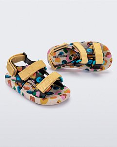 Sandália Mini Melissa Ping Pong + Fábula BB 0005