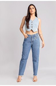 Calça feminina mom Empório Jeans 9375
