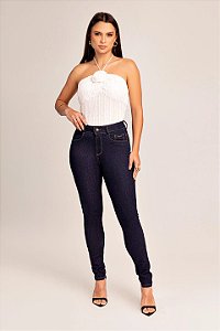 Calça jeans feminina skinny Oppnus 00322