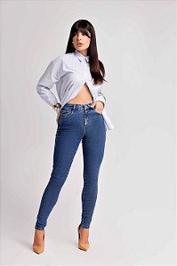 Calça jeans feminina cigarrete Oppnus 00074