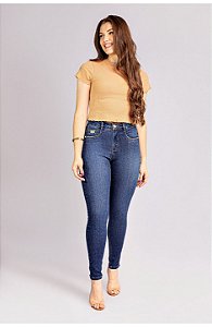 Calça feminina skinny Caccau Jeans 00133