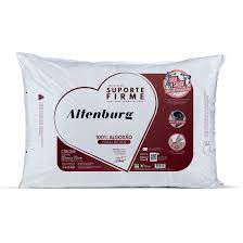 Travesseiro Altenburg Suporte Firme 180 fios Branco - 50cm x 70cm