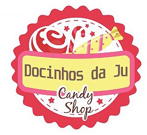 100 Adesivos Docinhos 4CM Redondo Glossy 135Gr.
