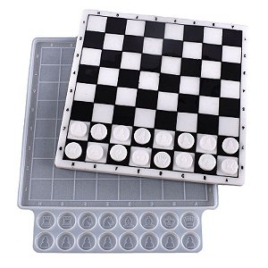 Molde de Silicone Peças de Xadrez 2461