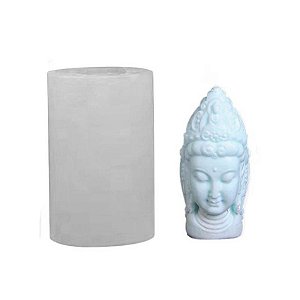 Molde de Silicone para Vela Estátua Buda 8,2cm