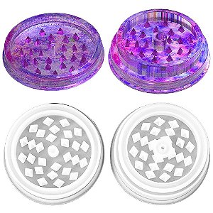 Molde de Silicone Moedor Dichavador Triturador de Fumo para Resina
