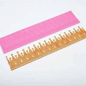 Tapete de Silicone para Bolo Renda de Açucar Molde R56