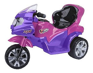 Motoca Infantil Triciclo Pedalar Menino Menina Cor Vermelho