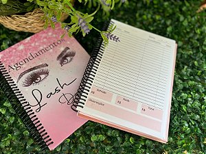 Caderno Anotações Lash Designer