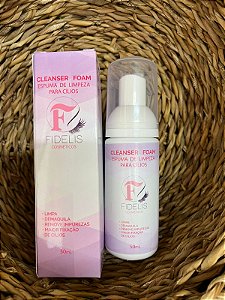 Espuma Limpeza Cílios Fidelis - 50ml