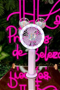 Ventilador Orelha Bolinha c/ ring light