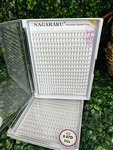Cílios Nagaraku (Tufinho) Premade 0,07D