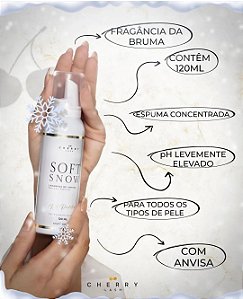 Espuma Higienização  Cherry Soft Snow