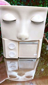 Placa (rosto) de silicone para treinamento