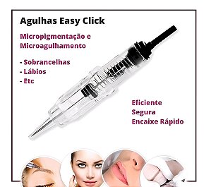 Agulha Dermografo Easy Click - micropigmentação