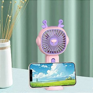 Ventilador Mini Fan com base para celular