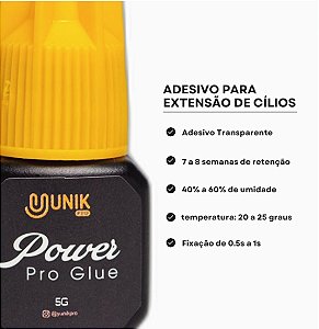 Cola YUNIK Power Pro - 5g - Transparente