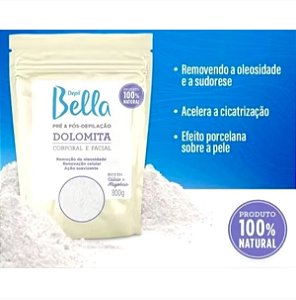Dolomita Pré E Pós-Depilação Depil Bella - 800g