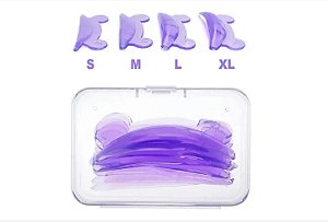 Molde para lash lifting anatômico - urso - 5 pares