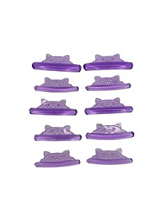 Molde para lash lifting anatômico - gatinho - 4 pares