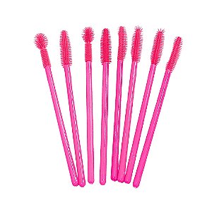 Varinha Rímel em Silicone Reutilizável Mandala - pct 8un.