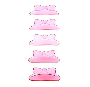 Molde para lash lifting anatômico - laço - 5 pares