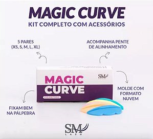 Molde para lash lifting SM Lash - 5 pares