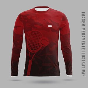 Camisa térmica dry fit com proteção UV 50+ manga longa Beach Tennis - MOD 07