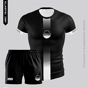 Kit Strip Short+Manga Curta Dry Fit Proteção UV50+ - MUNDIALTA
