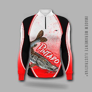CAMISA MANGA LONGA MASCULINA ZIPER PESCA - MOD01