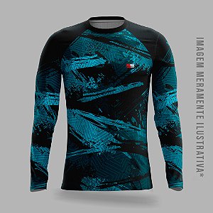 Camisa térmica dry fit com proteção UV 50+ manga longa FuteVôlei - MOD 01