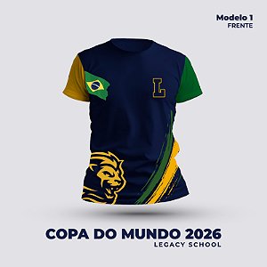 CAMISA BRASIL MOD 01- LEGACY SCHOOL