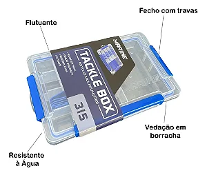 Estojo Multiuso TackleBox MS 315 – Marine Sports