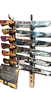 Faca em Aço Inox 420 Fish Store MS