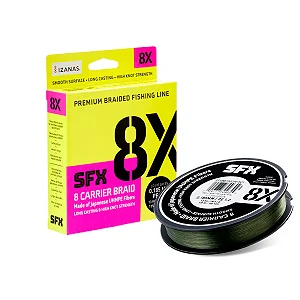 Linha Multifilamento Sufix SFX X 8 Carrier Braid